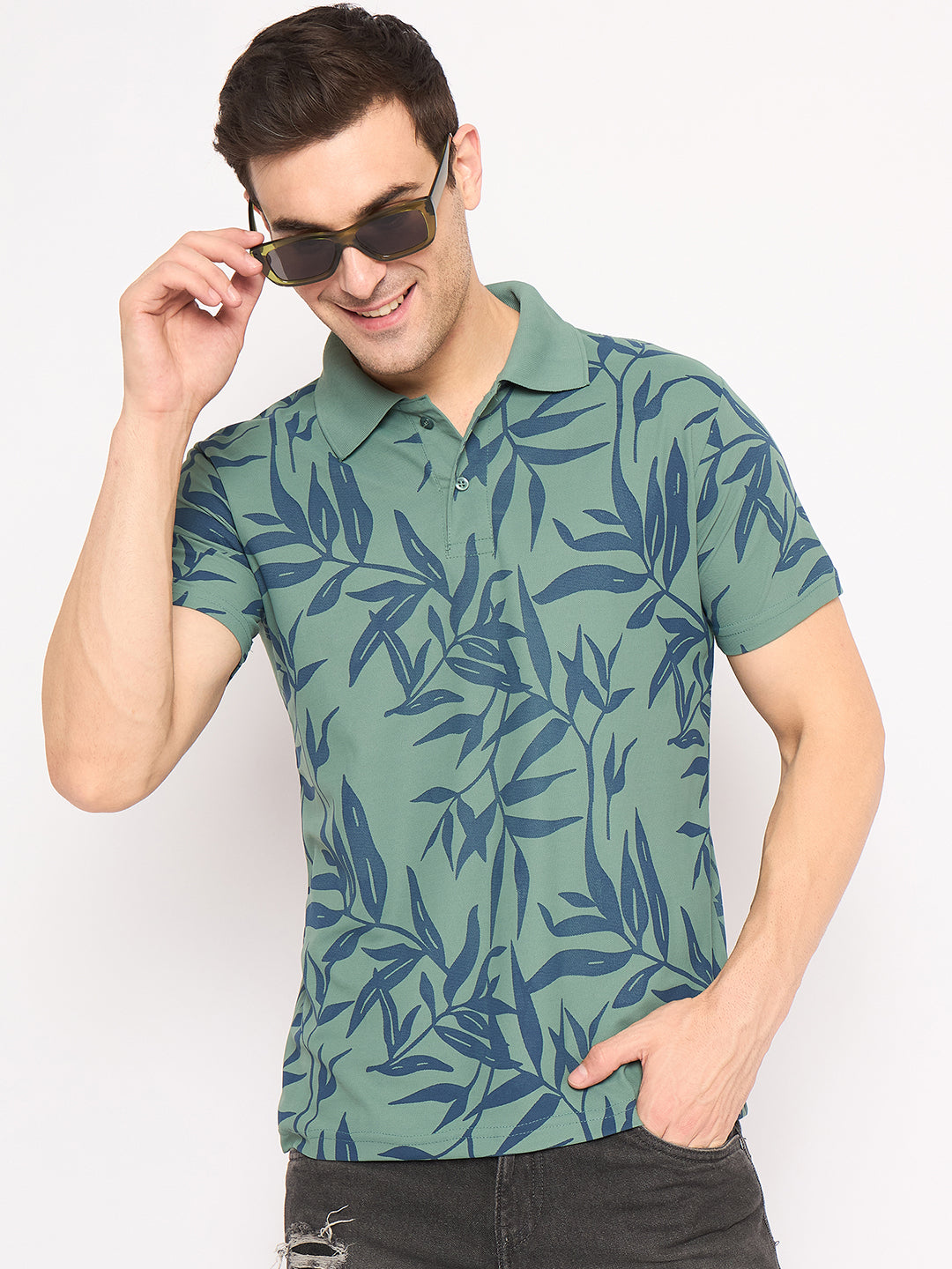 Muted Monday Men's polo