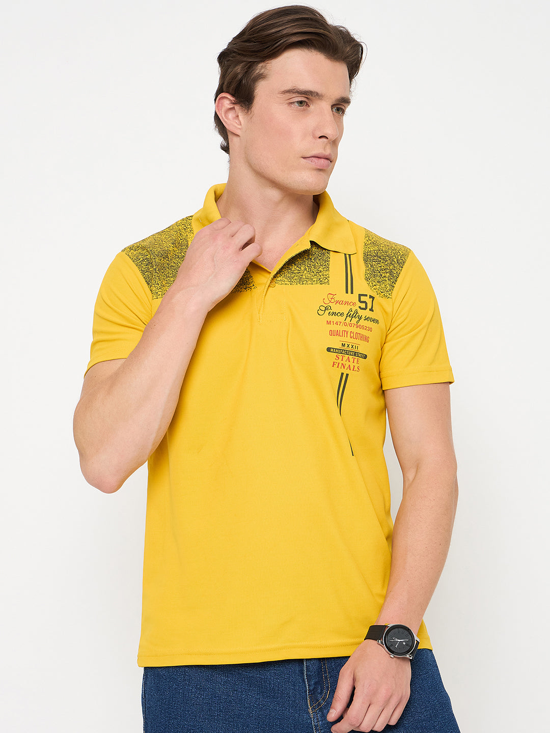 Cursed But Crisp Men's polo