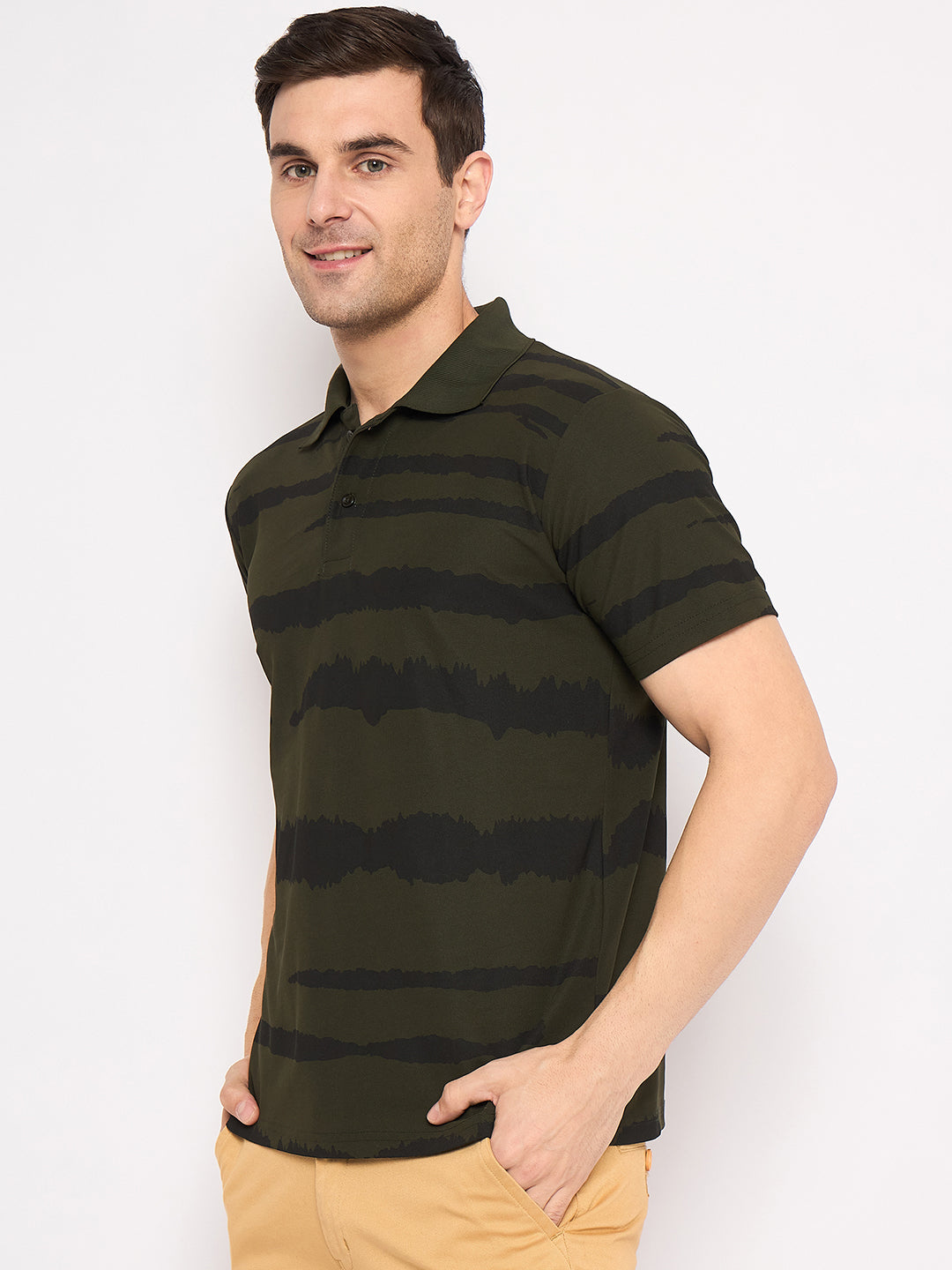 The Charcoal Fold Men's polo