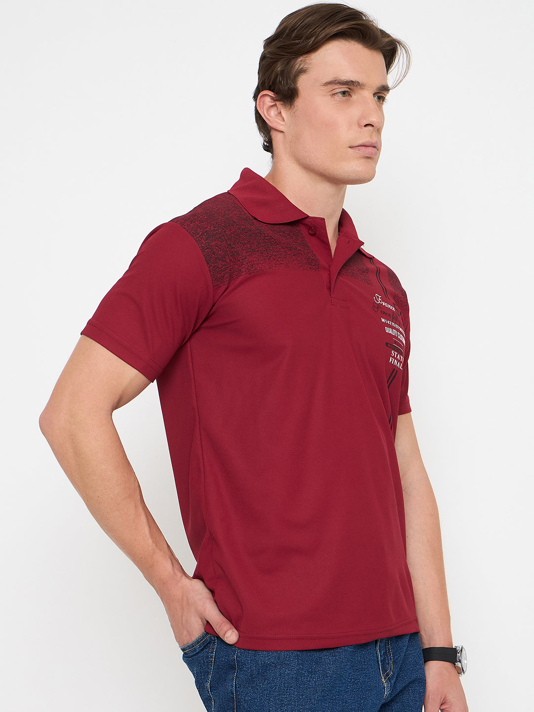Not Rich Enough Men's polo