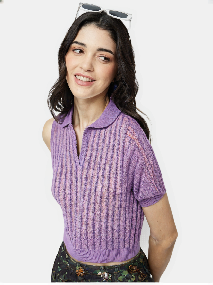 Golden Loops Women Top