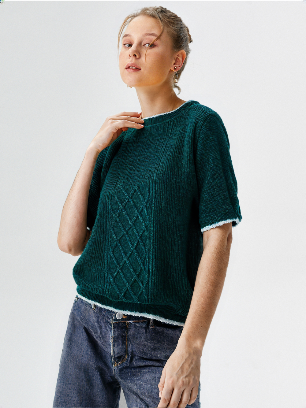 Loomed Grace women top