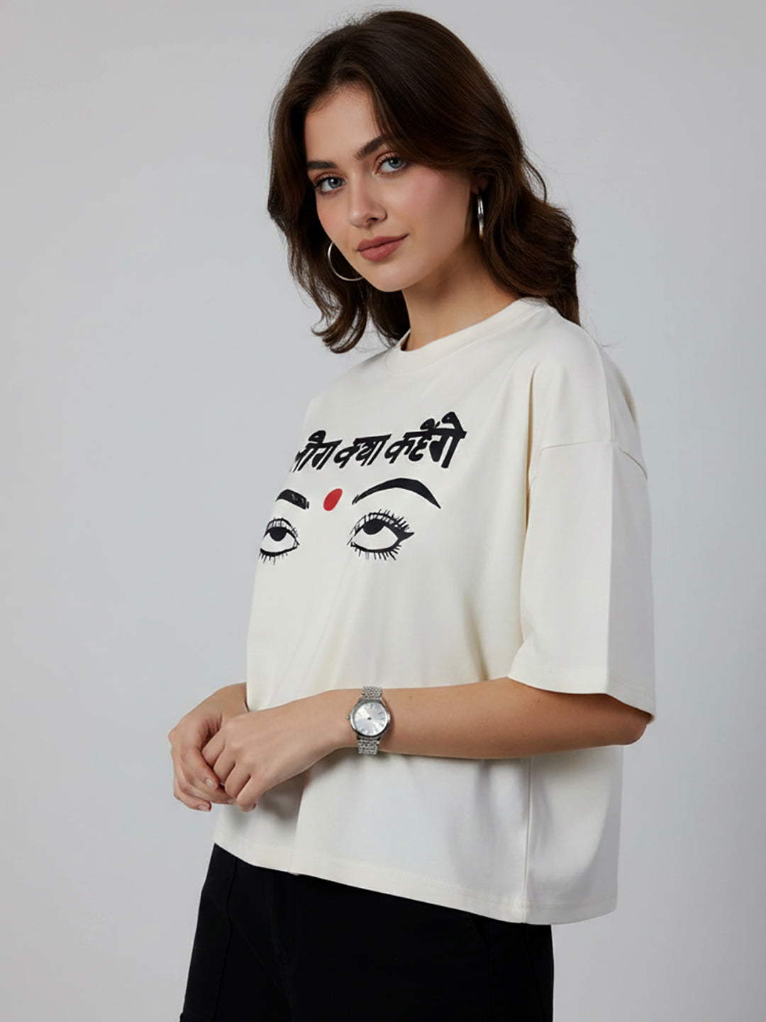 LOG KYA KAHEGEA OVERSIZED T-SHIRT