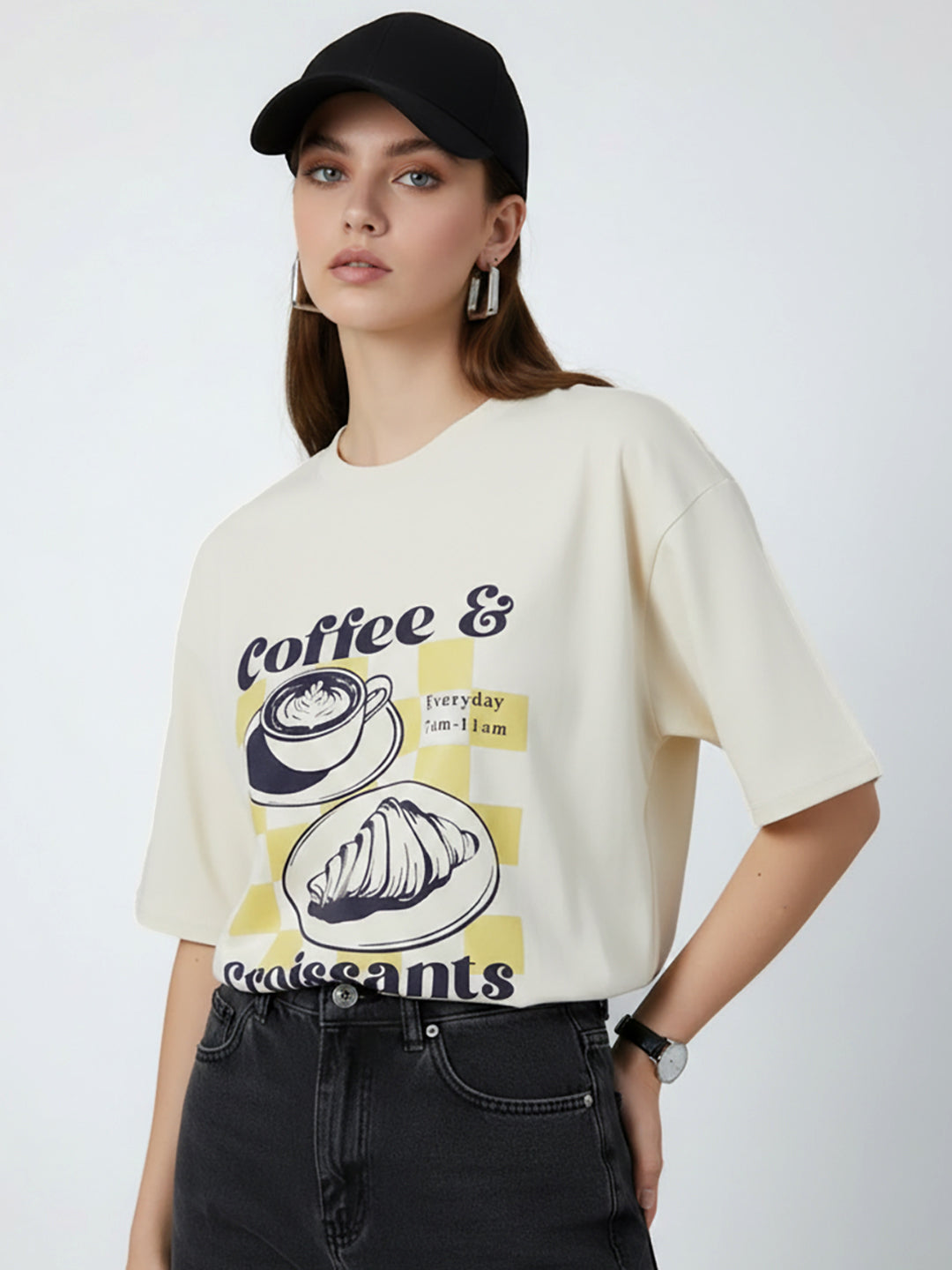COFFEE OVERSIZED T-SHIRT