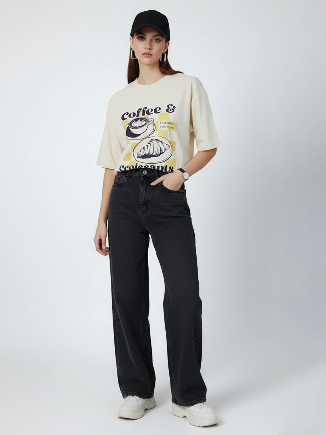 COFFEE OVERSIZED T-SHIRT
