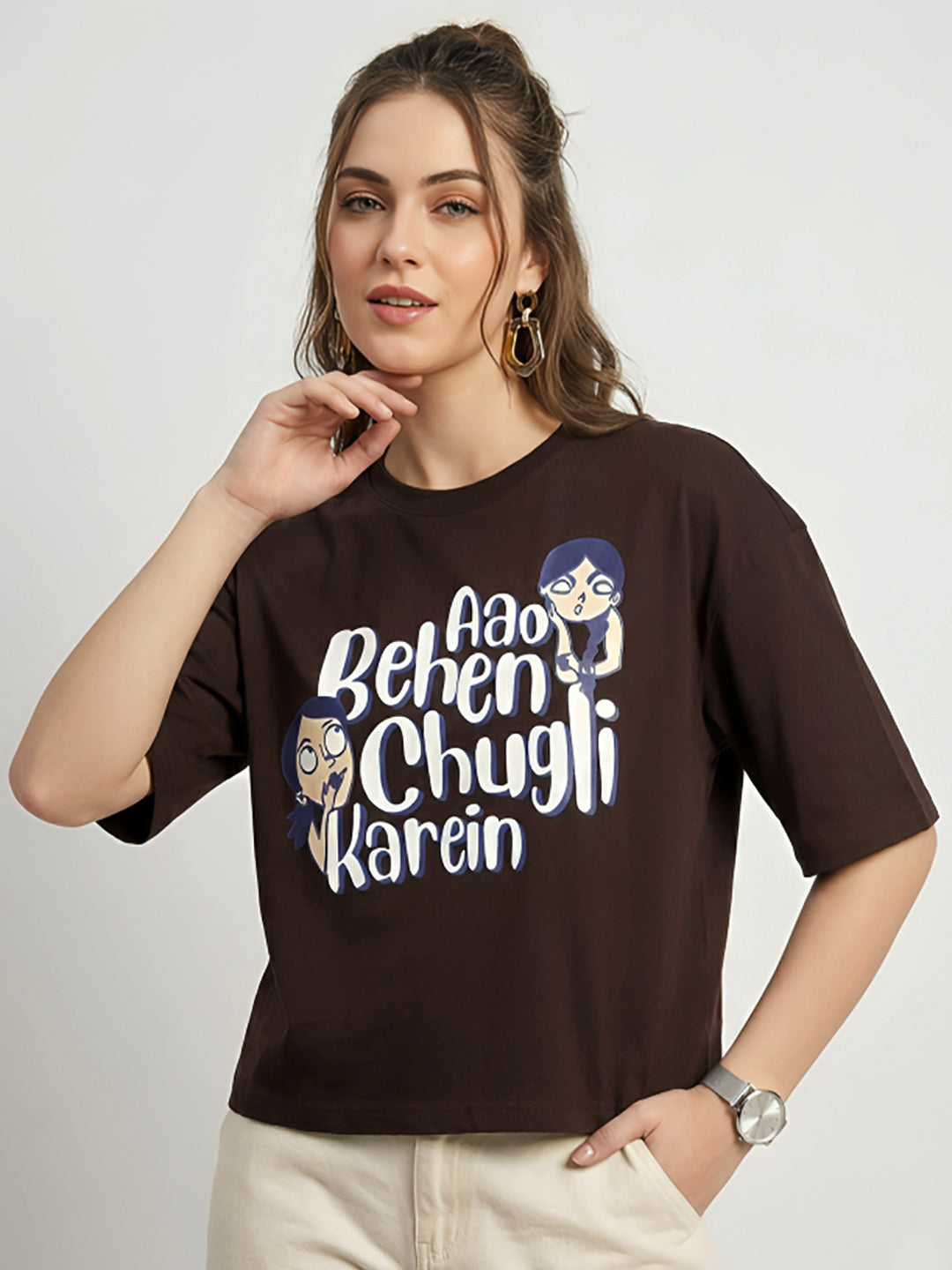 CHUGLI OVER SIZED T-SHIRT