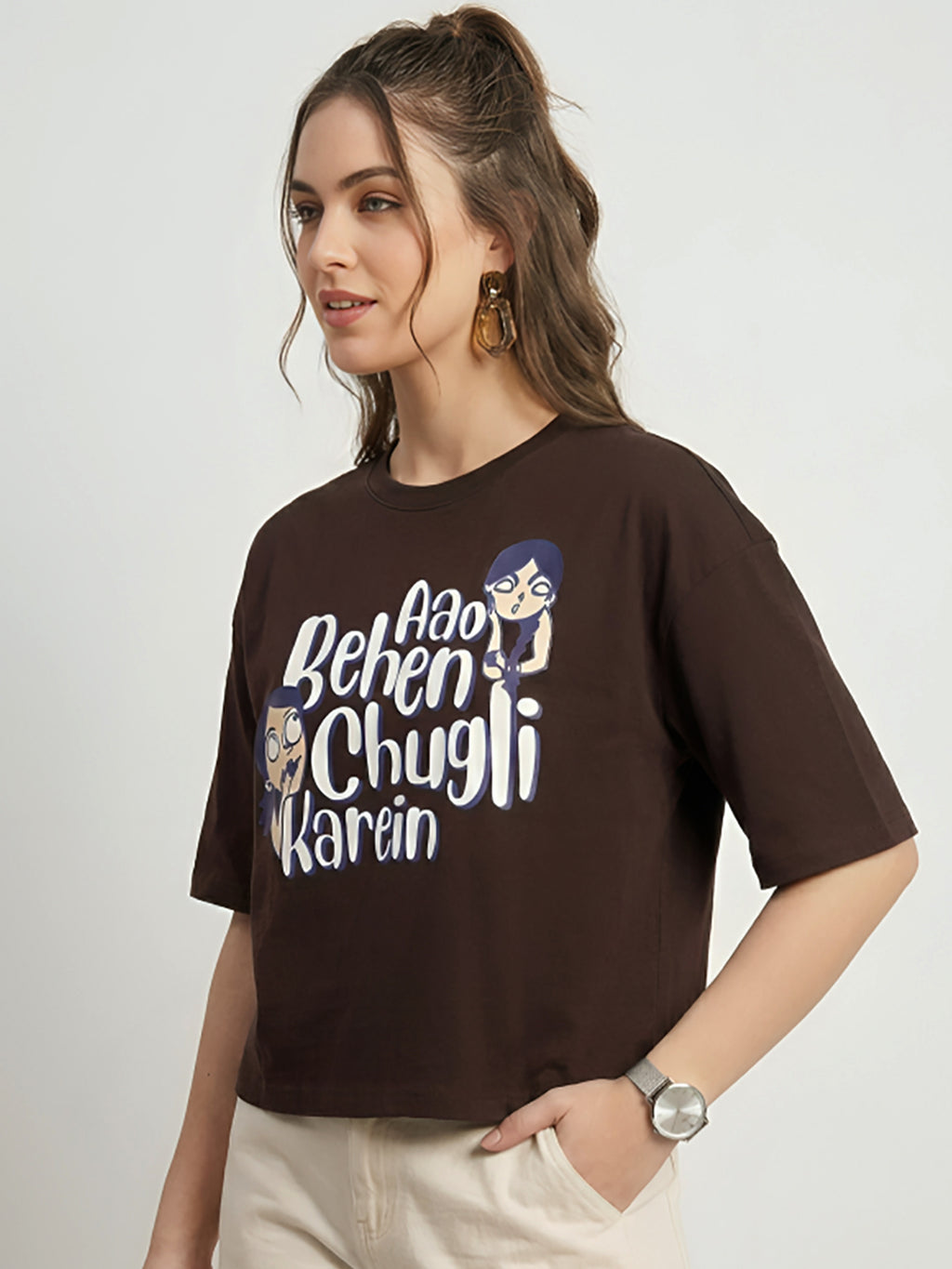 CHUGLI OVER SIZED T-SHIRT