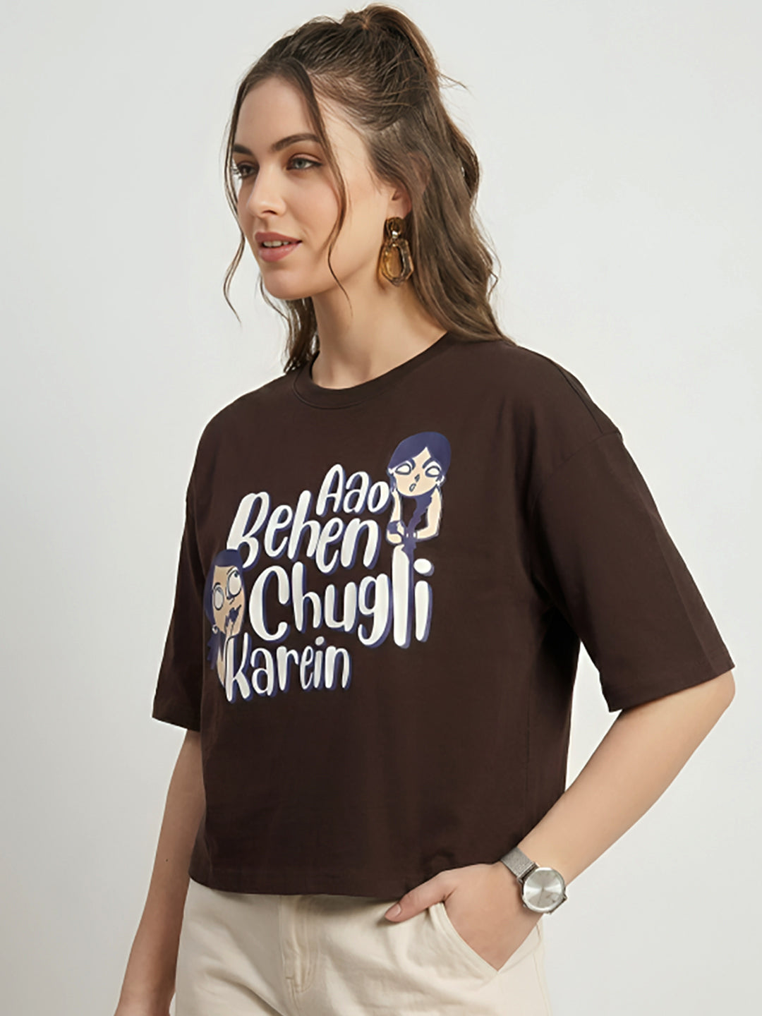 CHUGLI OVER SIZED T-SHIRT