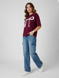 BOW OVER SIZED T-SHIRT