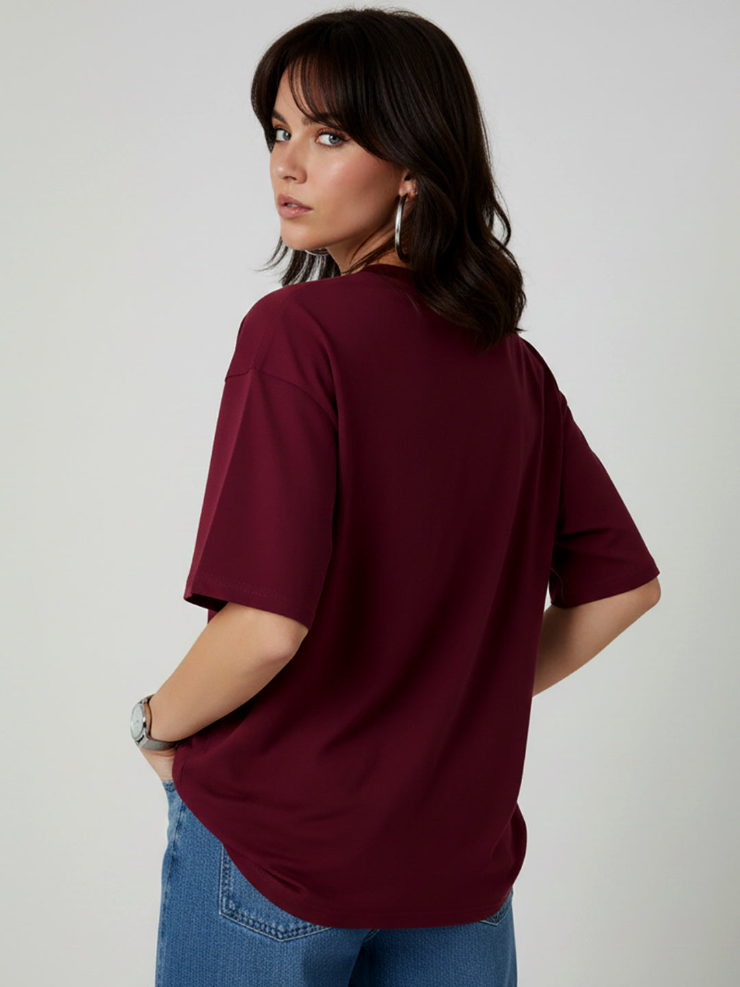 COW GIRL OVER SIZED T-SHIRT