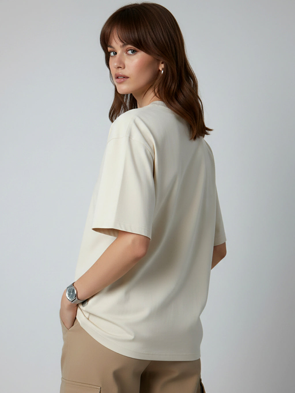 COW GIRL OVER SIZED T-SHIRT
