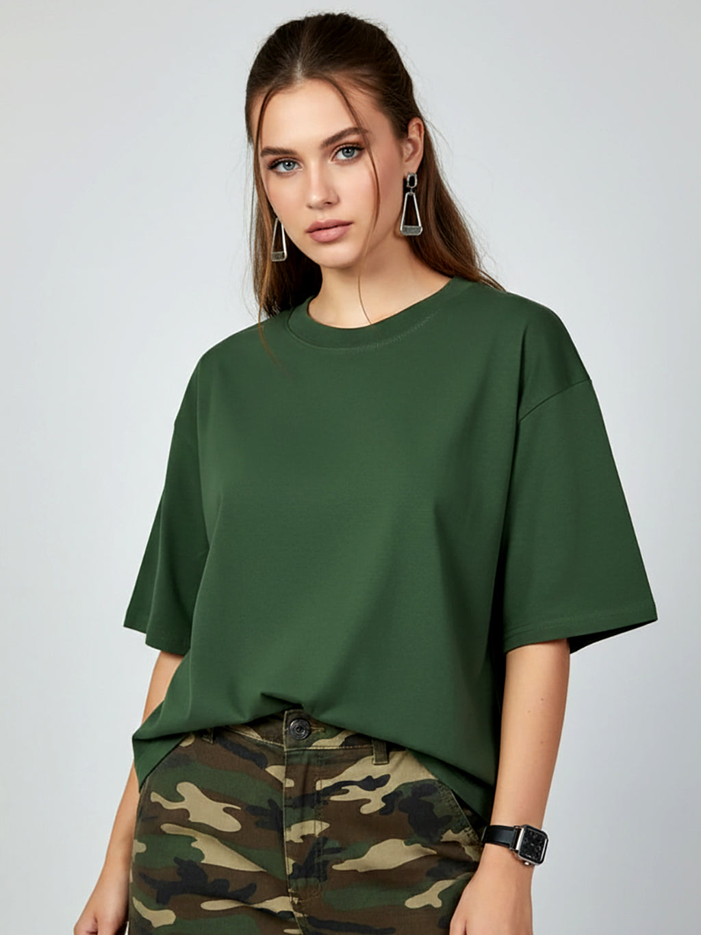 BACK PRINT OVER SIZED T-SHIRT