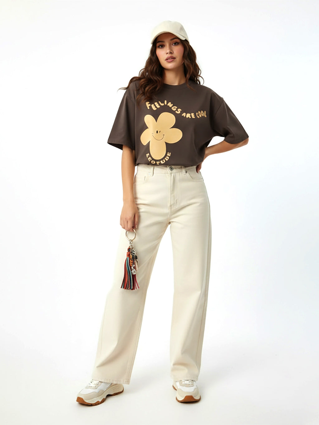 FEELINGS ARE COOL OVERSIZED T-SHIRT