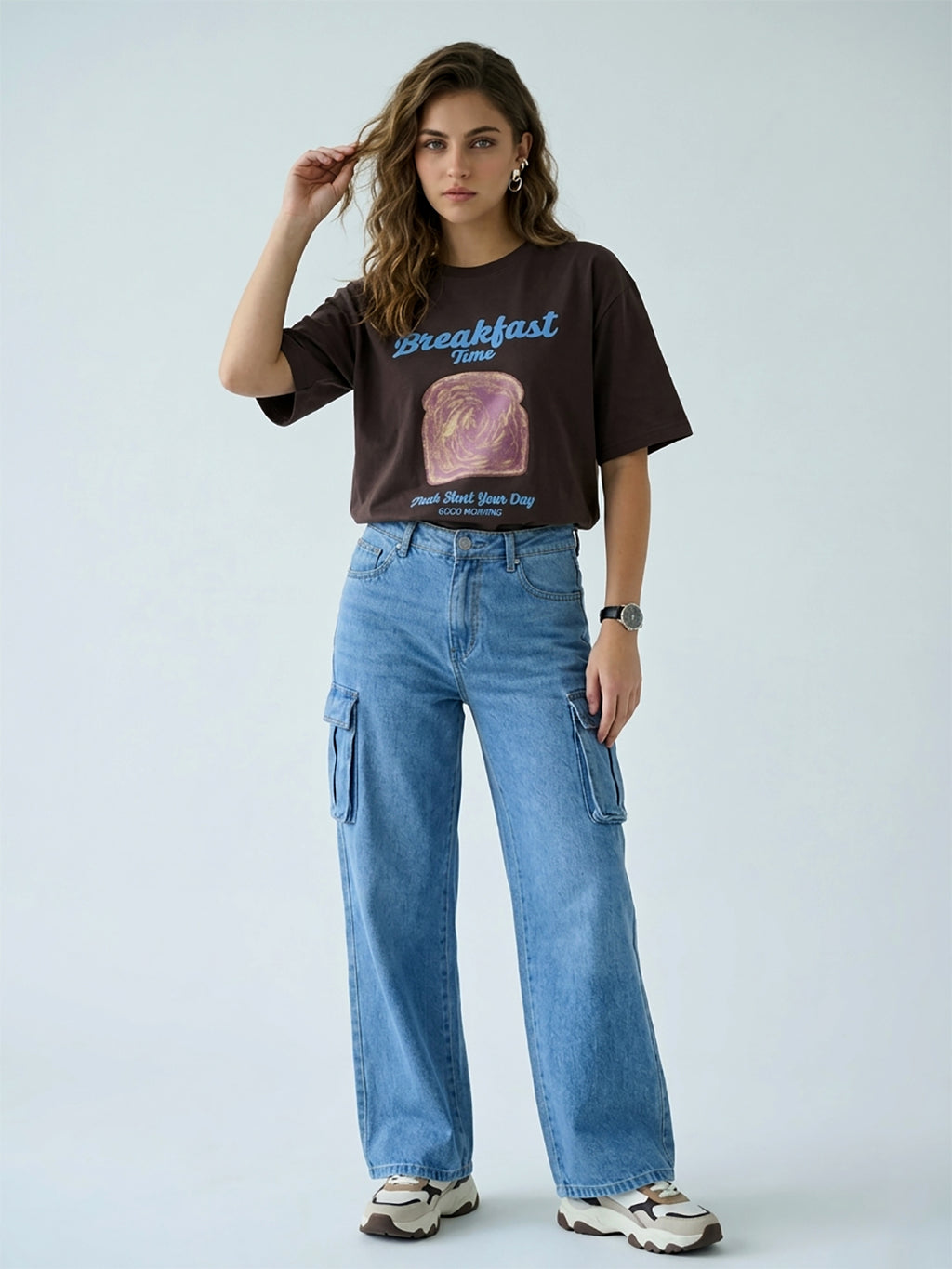 PAN CAKE OVER SIZED T-SHIRT