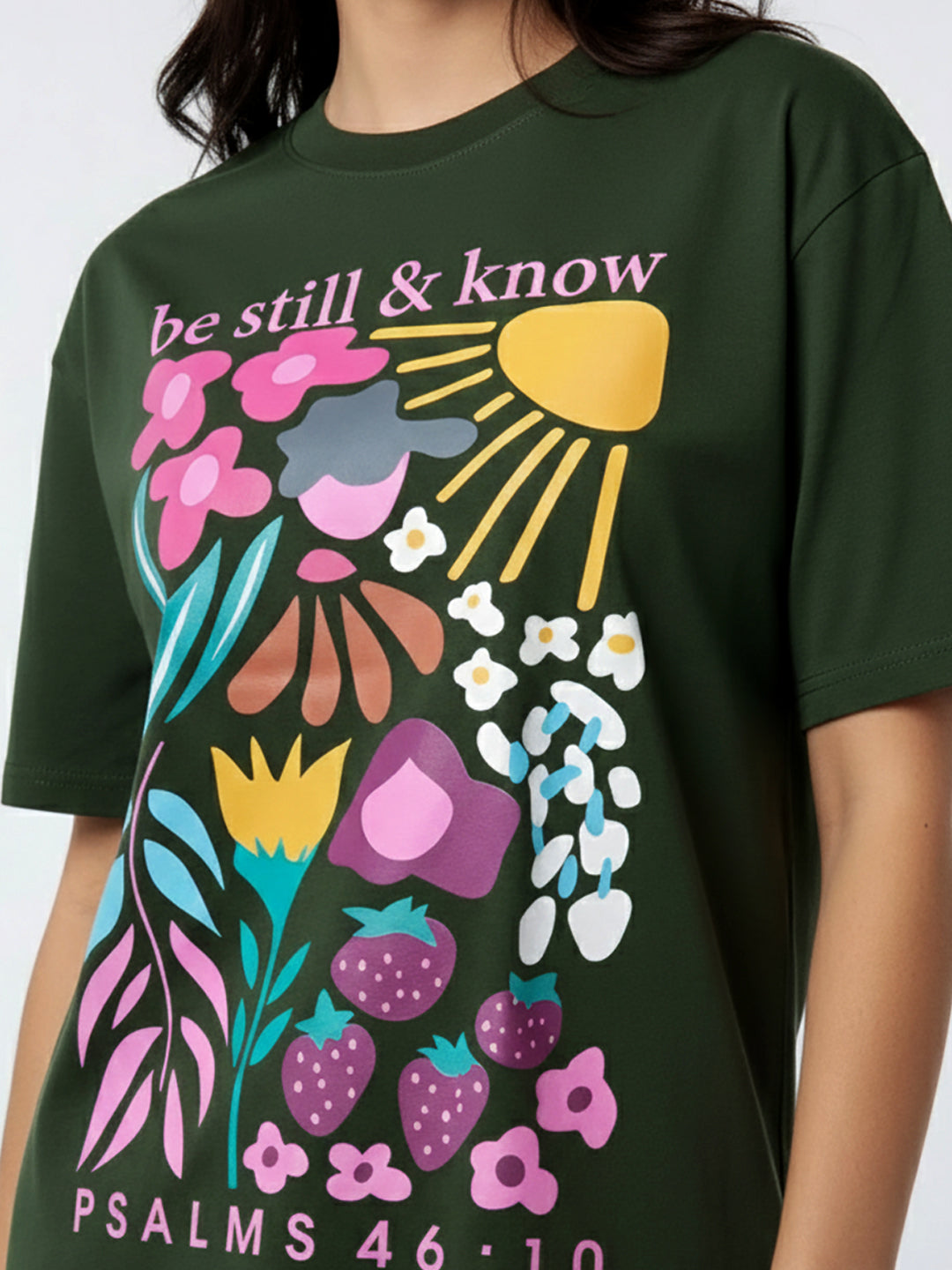FLORAL OVERSIZED T-SHIRT