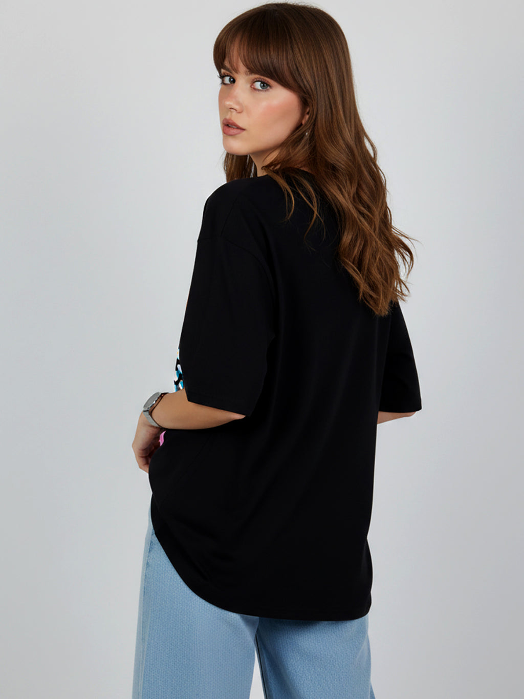 FLORAL OVERSIZED T-SHIRT