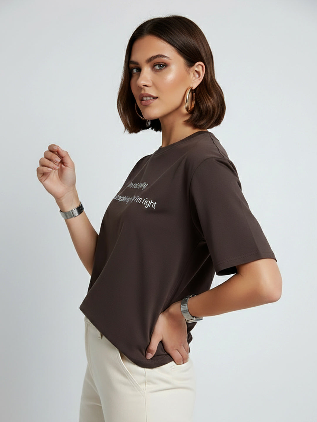 ARGUING OVERSIZED T-SHIRT