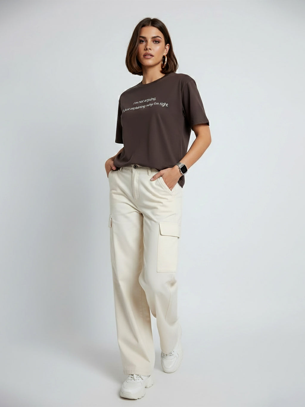 ARGUING OVERSIZED T-SHIRT