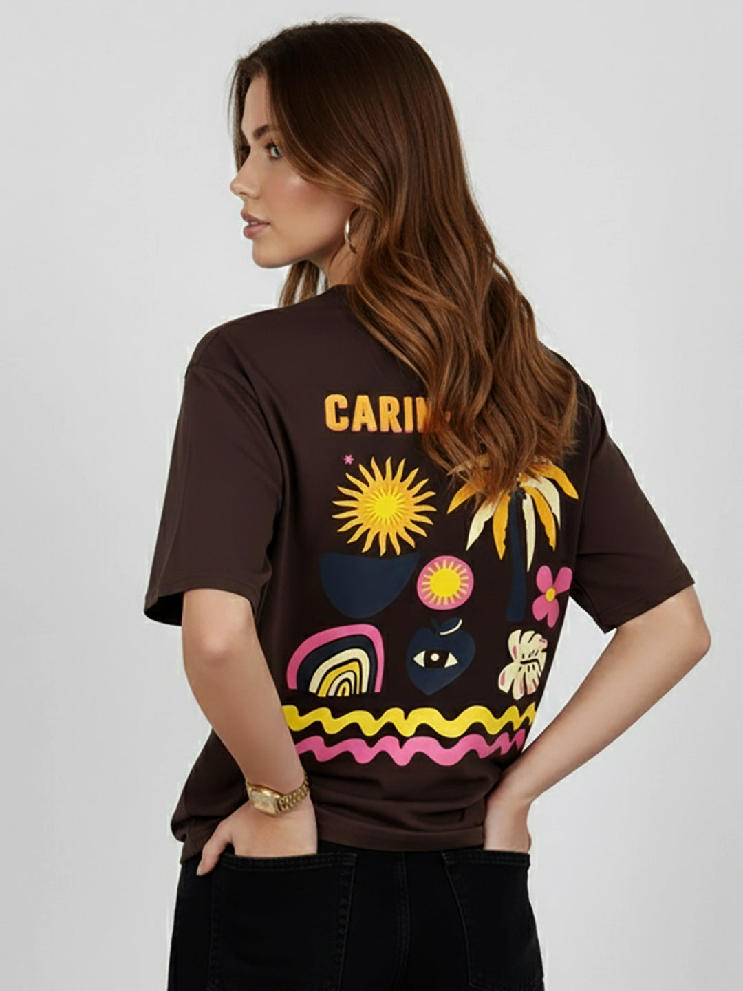 WARNING OVERSIZED T-SHIRT