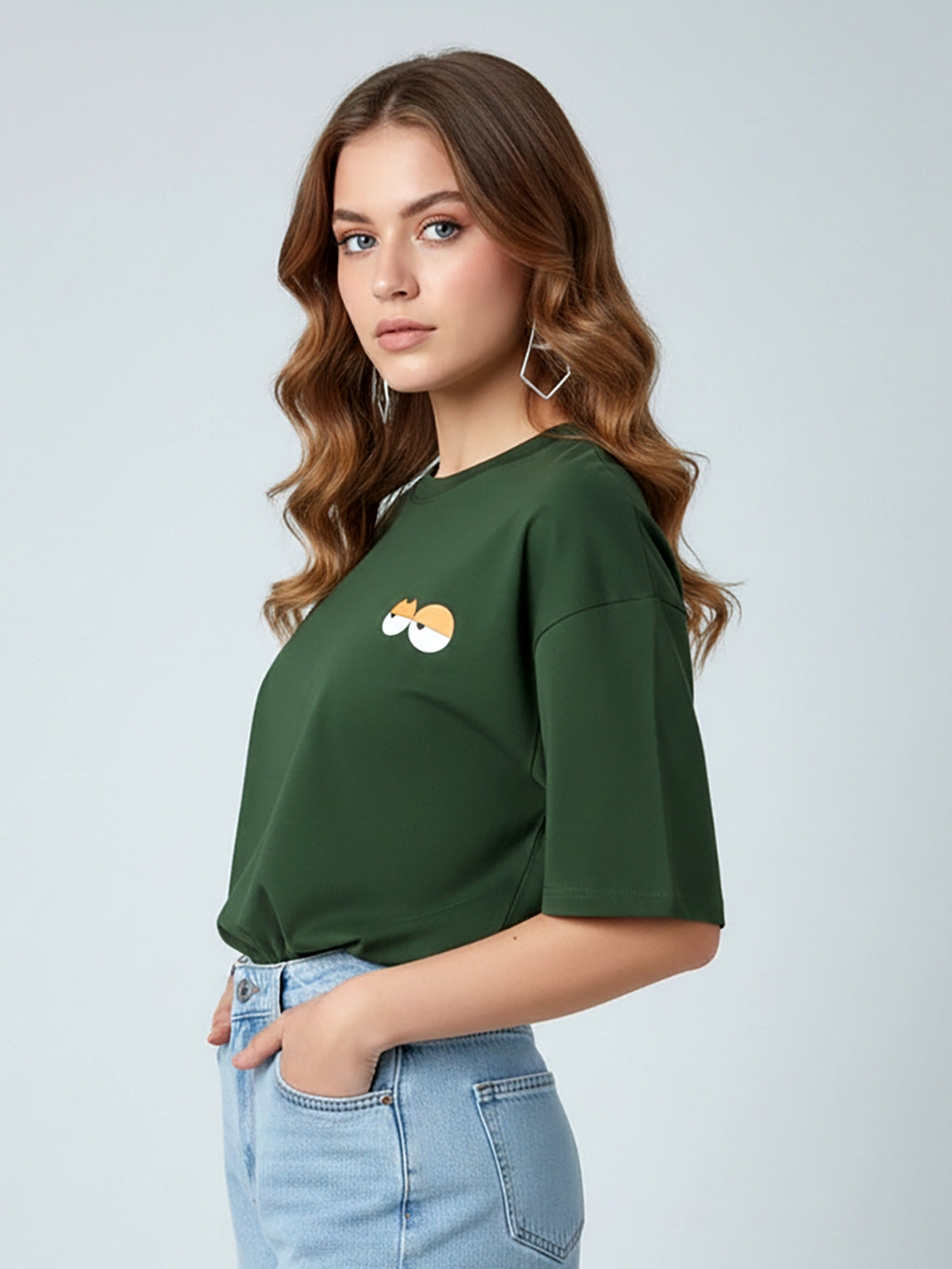 LAZY EYE OVERSIZED T-SHIRT