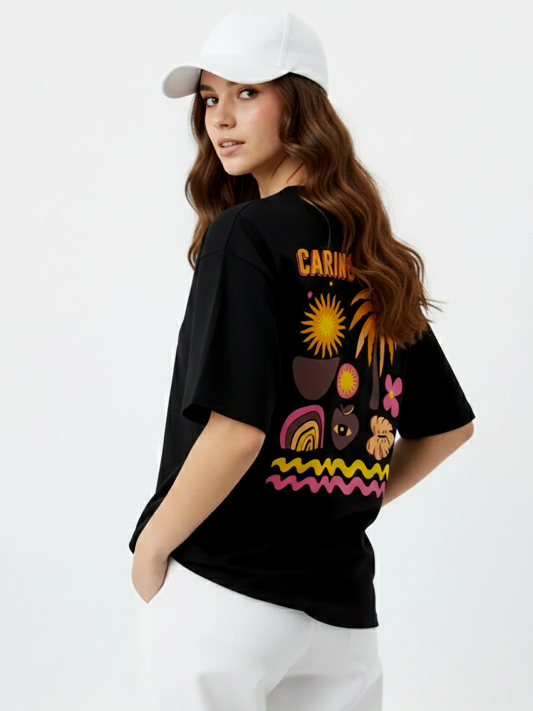 WARNING OVERSIZED T-SHIRT