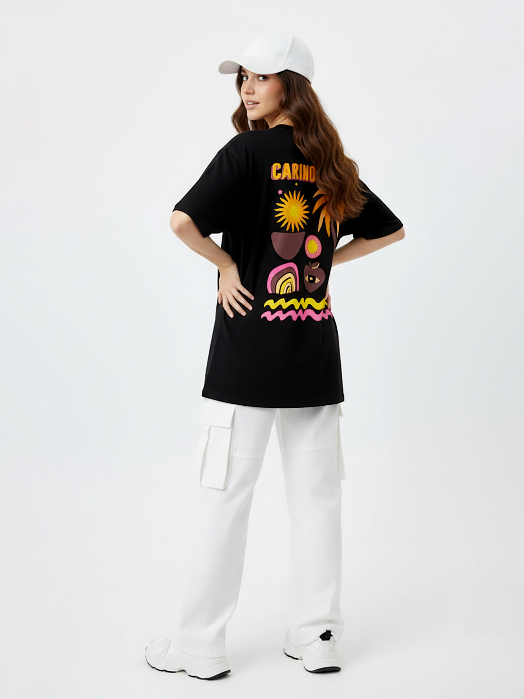 WARNING OVERSIZED T-SHIRT