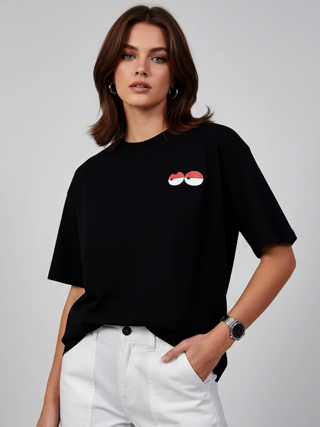 LAZY EYE OVERSIZED T-SHIRT