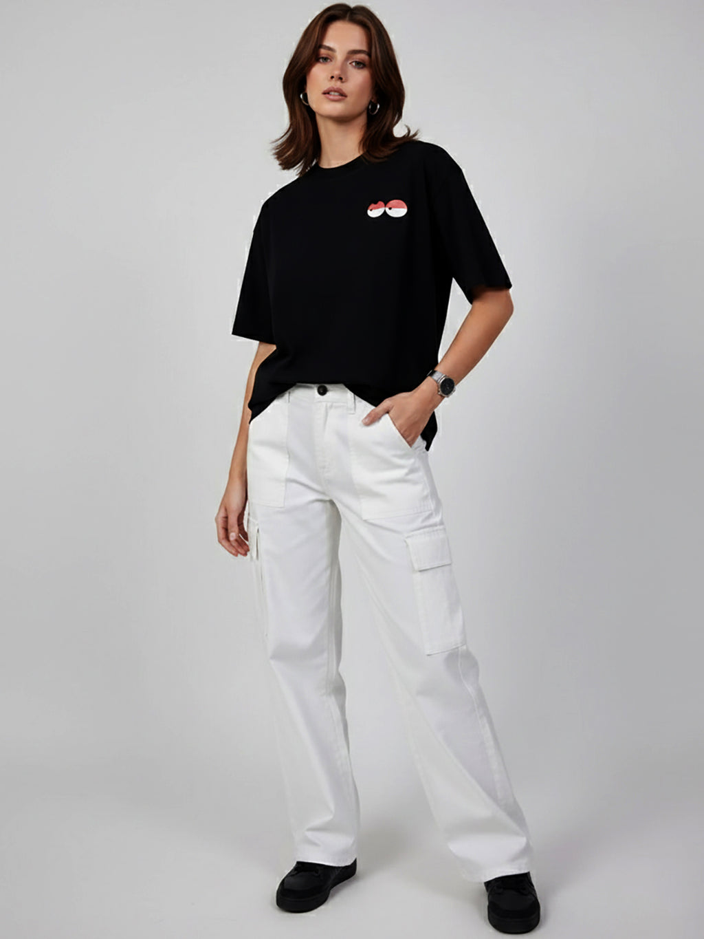 LAZY EYE OVERSIZED T-SHIRT