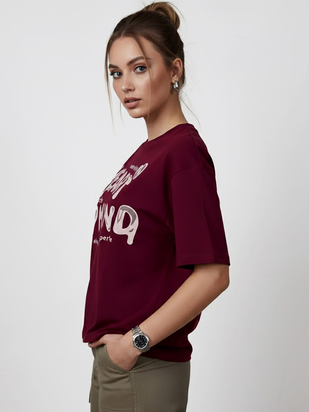 HEART MIND OVER SIZED T-SHIRT