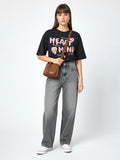HEART MIND OVER SIZED T-SHIRT