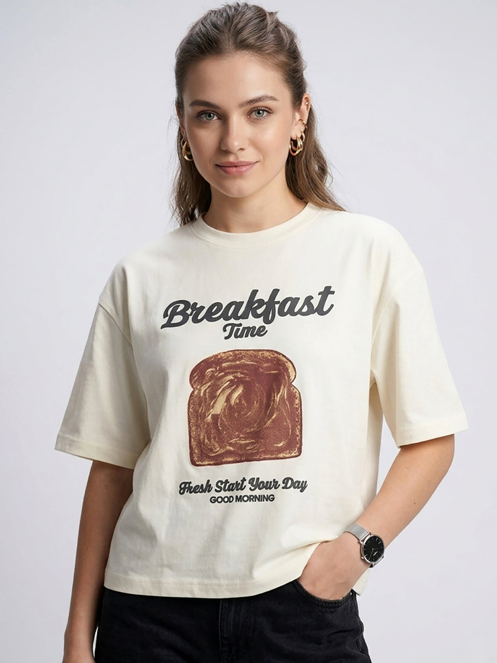 PAN CAKE OVER SIZED T-SHIRT