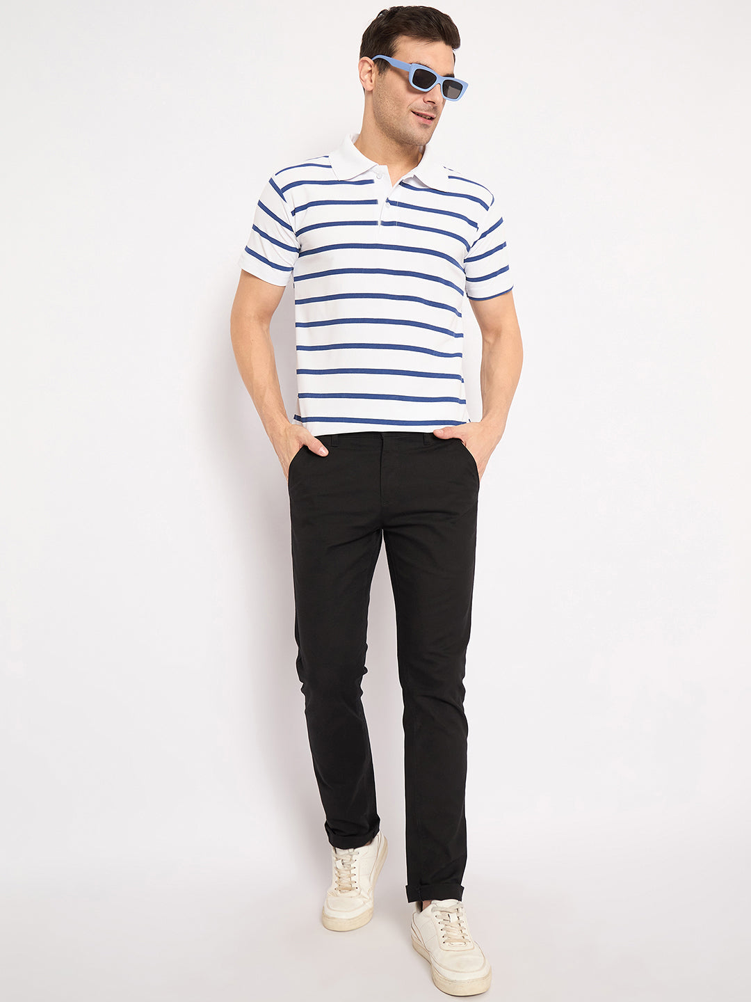 The Stripe Situation Men's polo