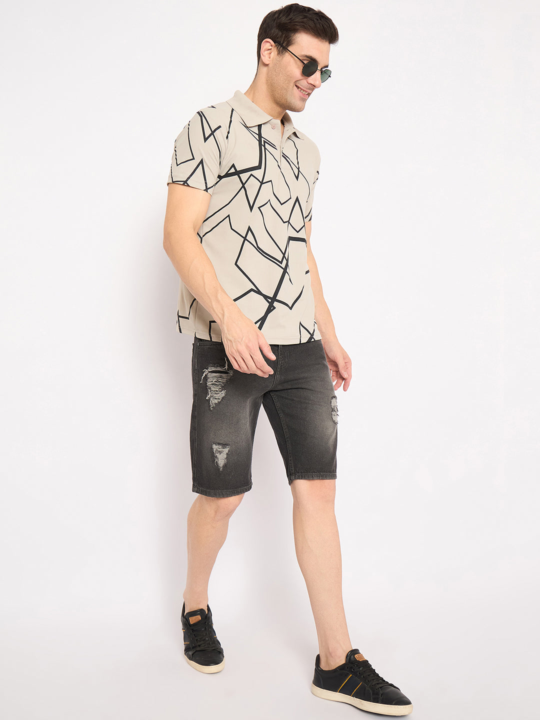Plain But Loud Men's polo
