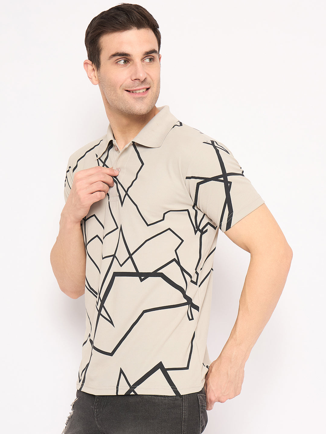 Plain But Loud Men's polo