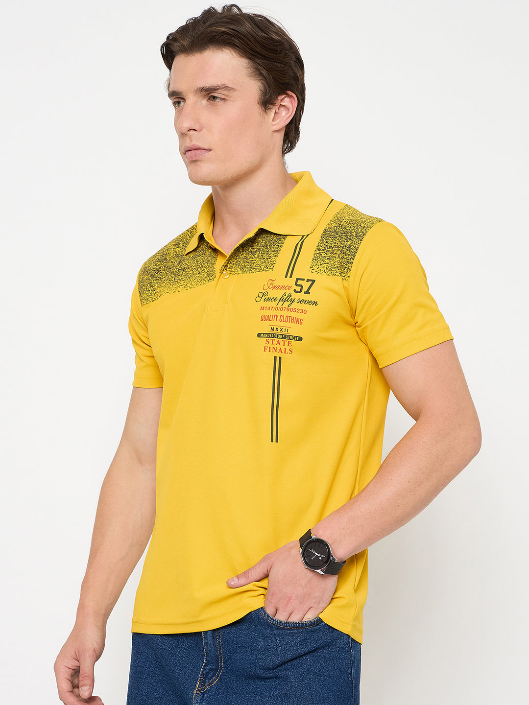 Cursed But Crisp Men's polo