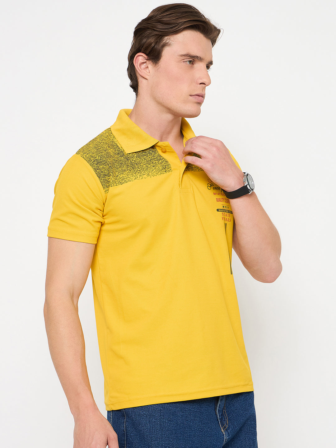 Cursed But Crisp Men's polo