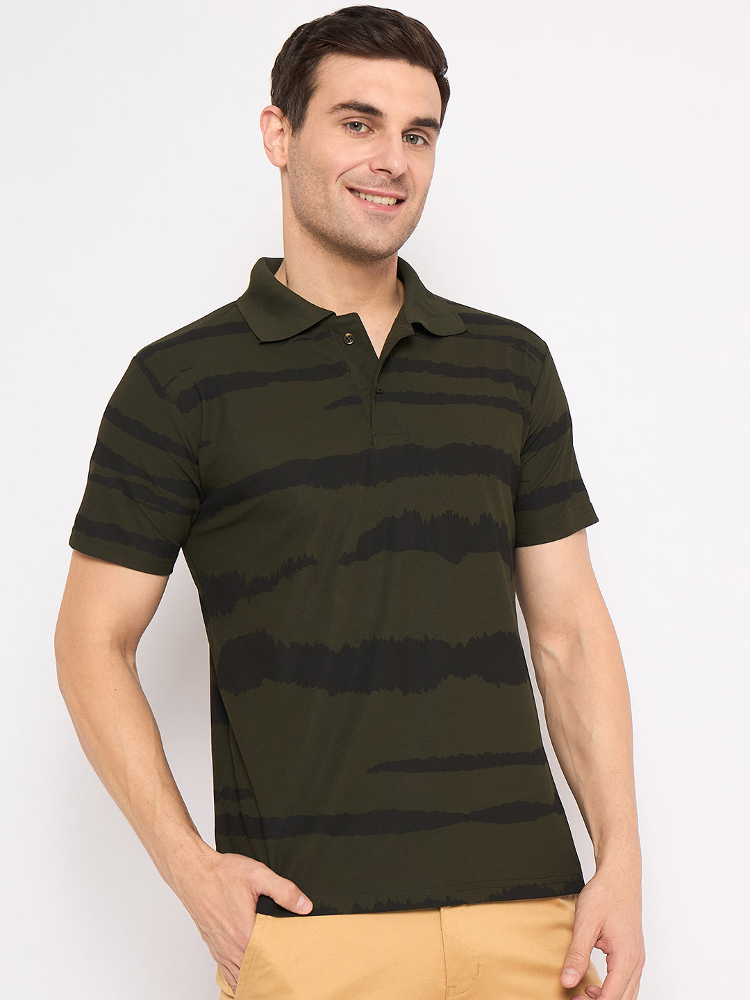 The Charcoal Fold Men's polo