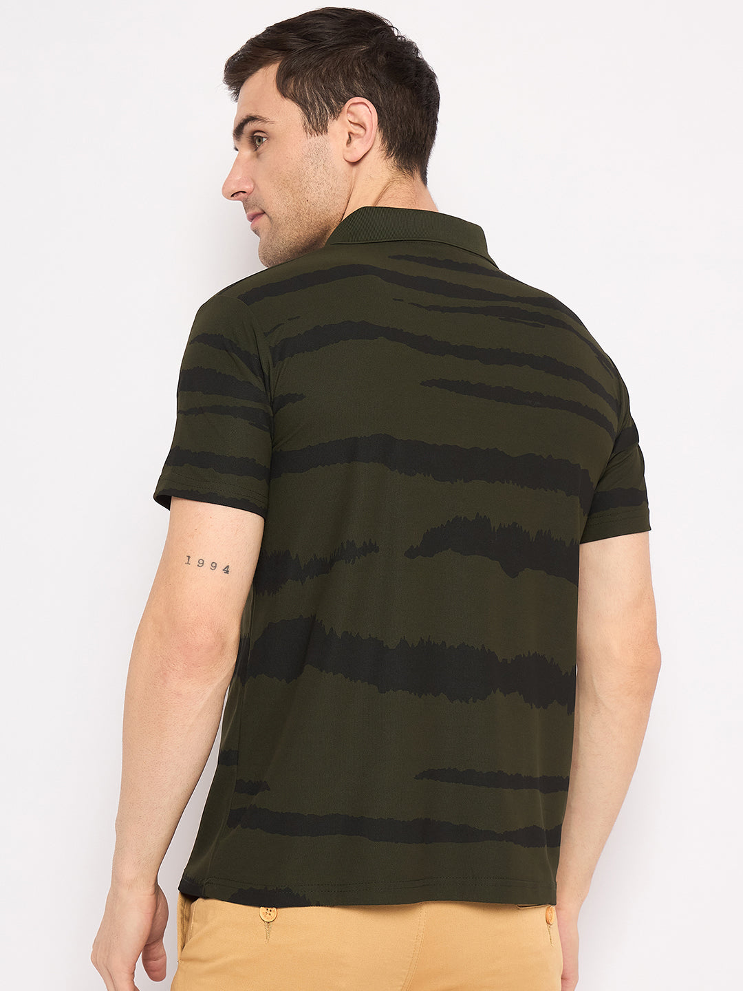 The Charcoal Fold Men's polo
