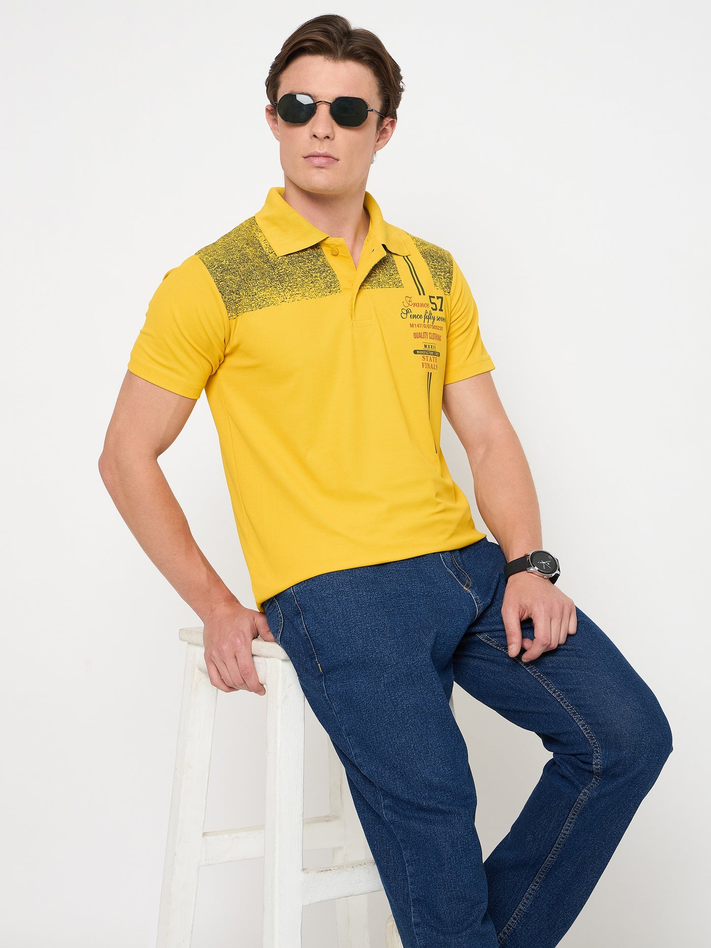 Cursed But Crisp Men's polo