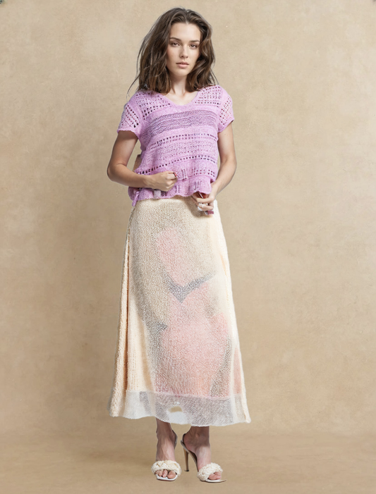 Textured Calm Women Top