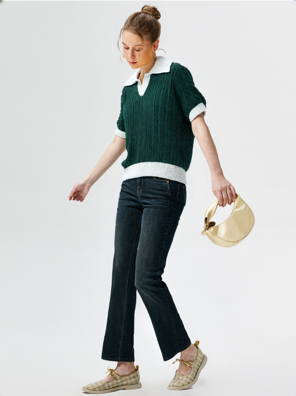 Sun Thread Muse Gen-z knit Top