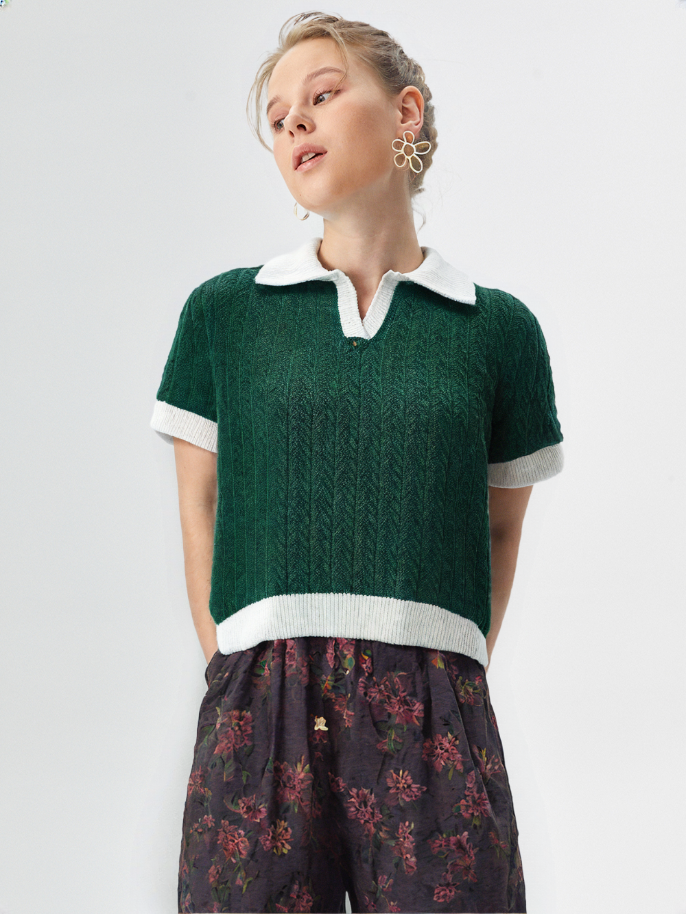 Sun Thread Muse Gen-z knit Top